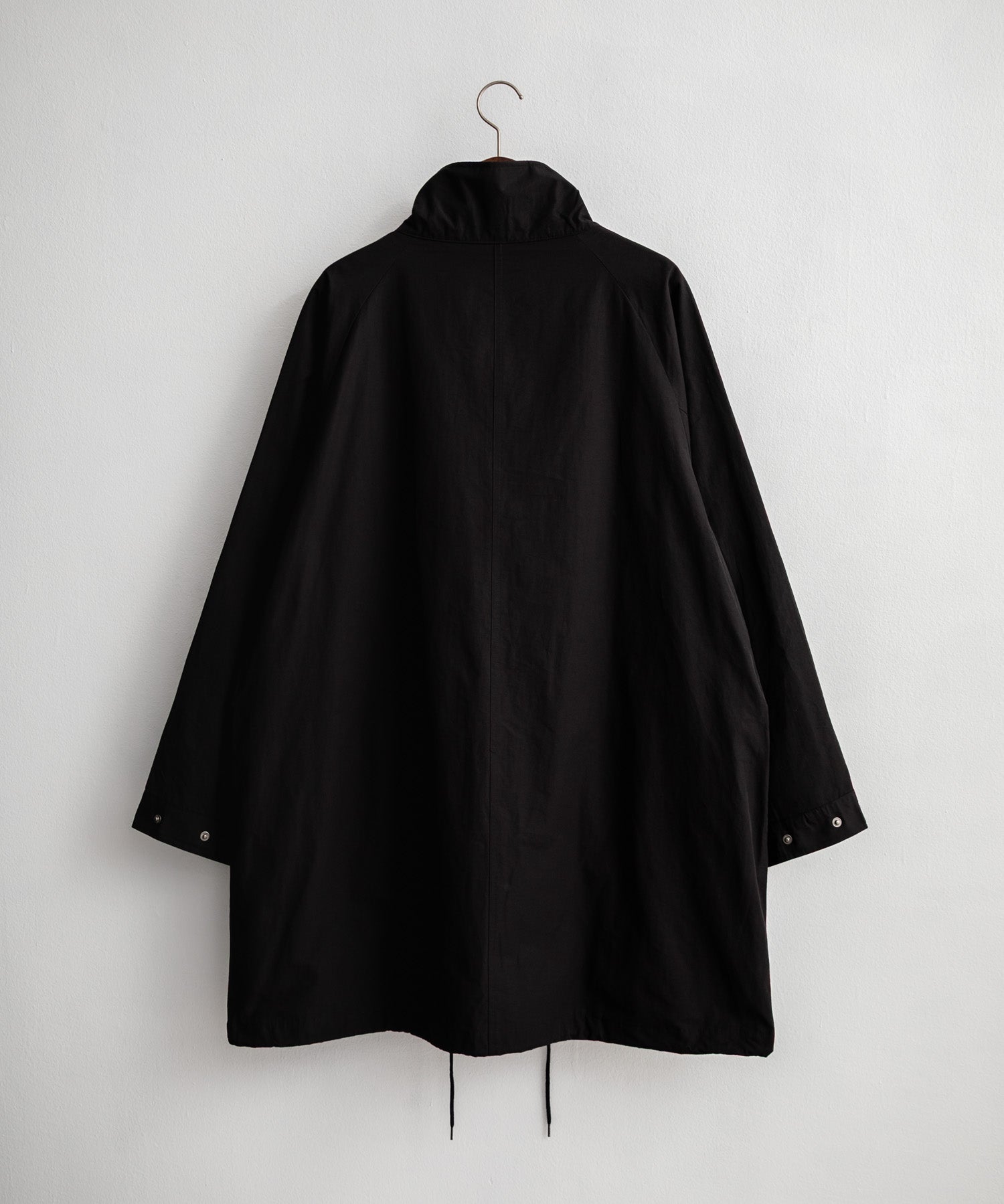 Audience オーディエンス 綿ナイロン高密度ポプリン M-90ロング丈スタンドネックモッズコート AUD7355 15252