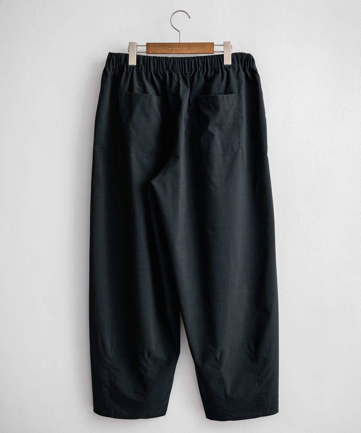 新色追加 接触冷感多機能素材リネンライク ワイドバルーンイージーパンツ 15481