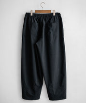 新色追加 接触冷感多機能素材リネンライク ワイドバルーンイージーパンツ 15481