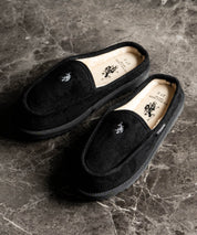 U.S.POLO ASSN. ユーエスポロアッスン ボアライニングスライド スリッポン/ワンポイントロゴモカシンシューズ 14933