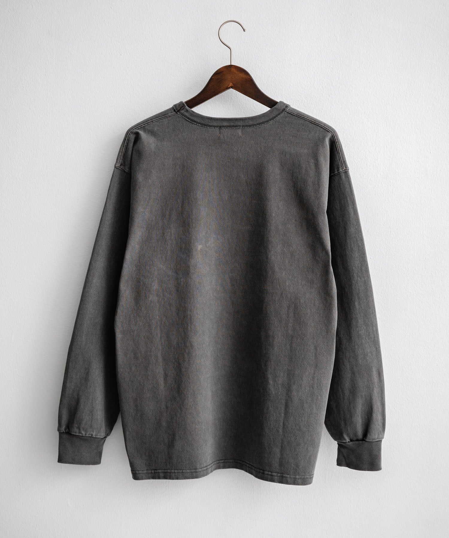 KRIFF MAYER クリフメイヤー オーバーサイズ ヘビーオンスピグメントクルーネック長袖Tシャツ ロンT 2435807