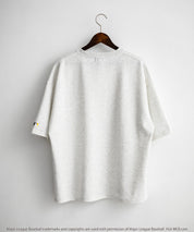 MLB メジャーリーグベースボール 接触冷感UVカットオーバーサイズワンポイントロゴプリント半袖Tシャツ 15530