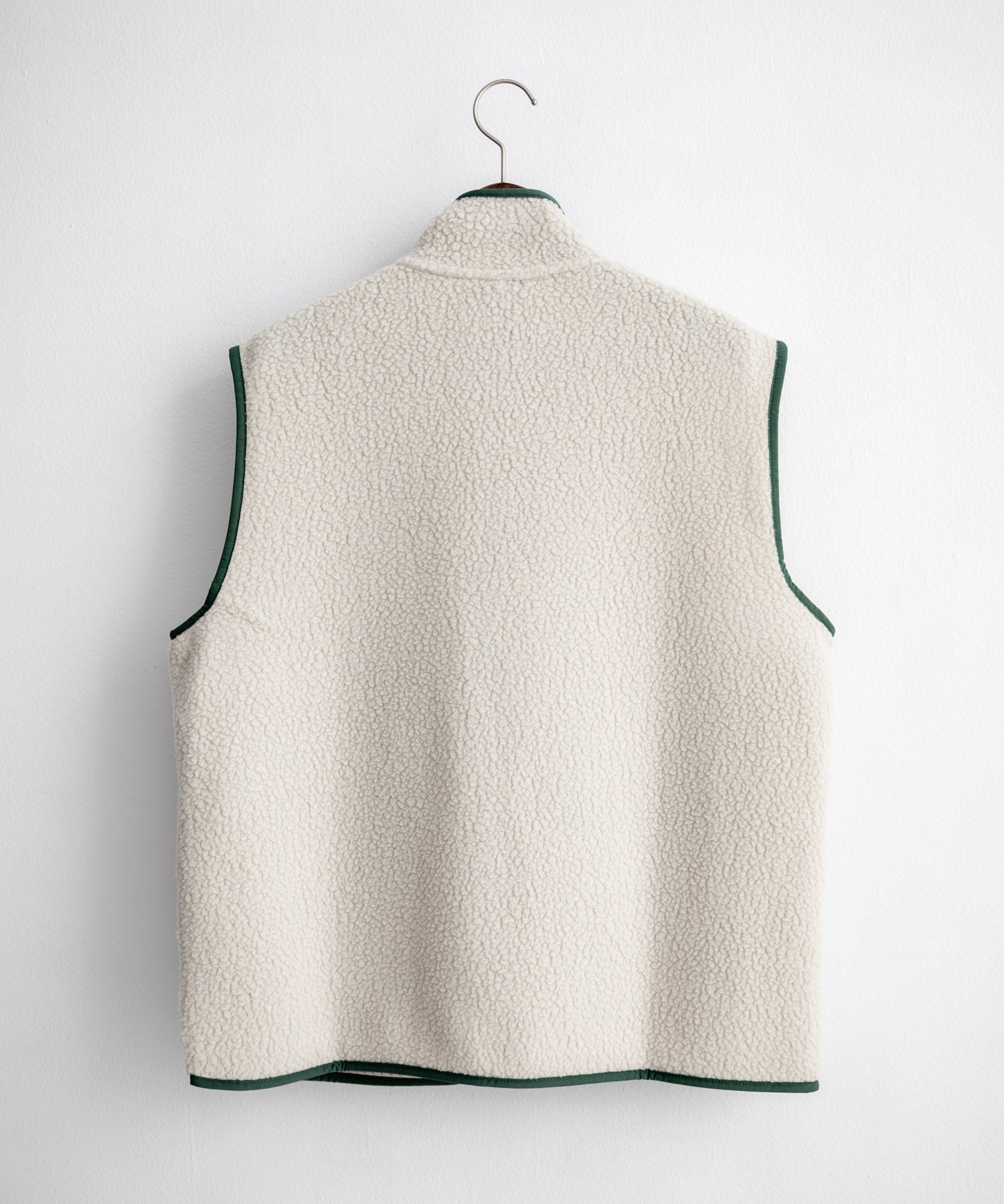 Patagonia パタゴニア M S RETRO PILE VEST レトロパイルフリースベスト/ワンポイントロゴ入りスタンドカラーフルジップボアベスト 16383