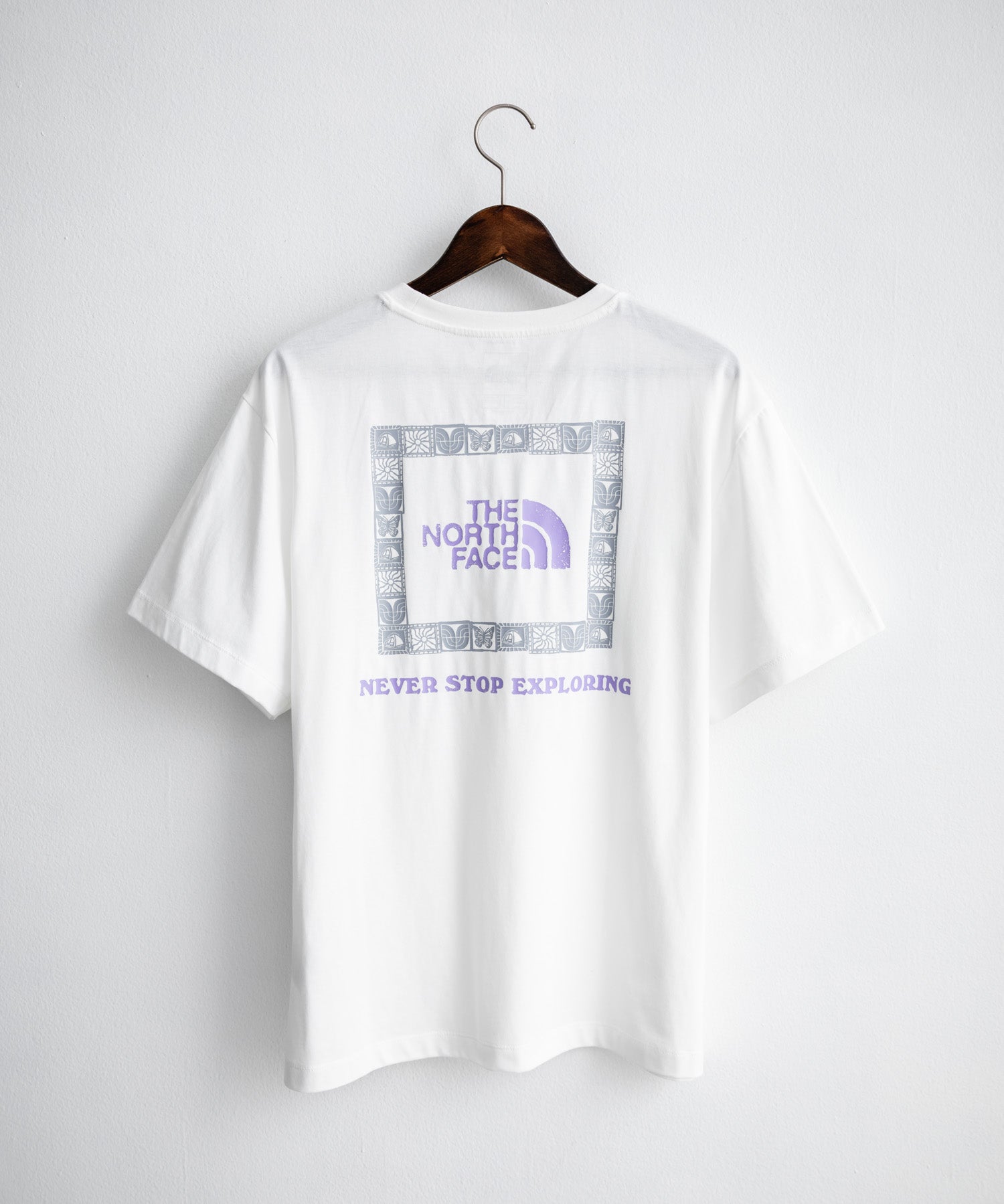 THE NORTH FACE ザ・ノースフェイス U CAMP BOX LOGO RELAXED SS TEE GRAPHIC - AP バックプリントTシャツ 16250
