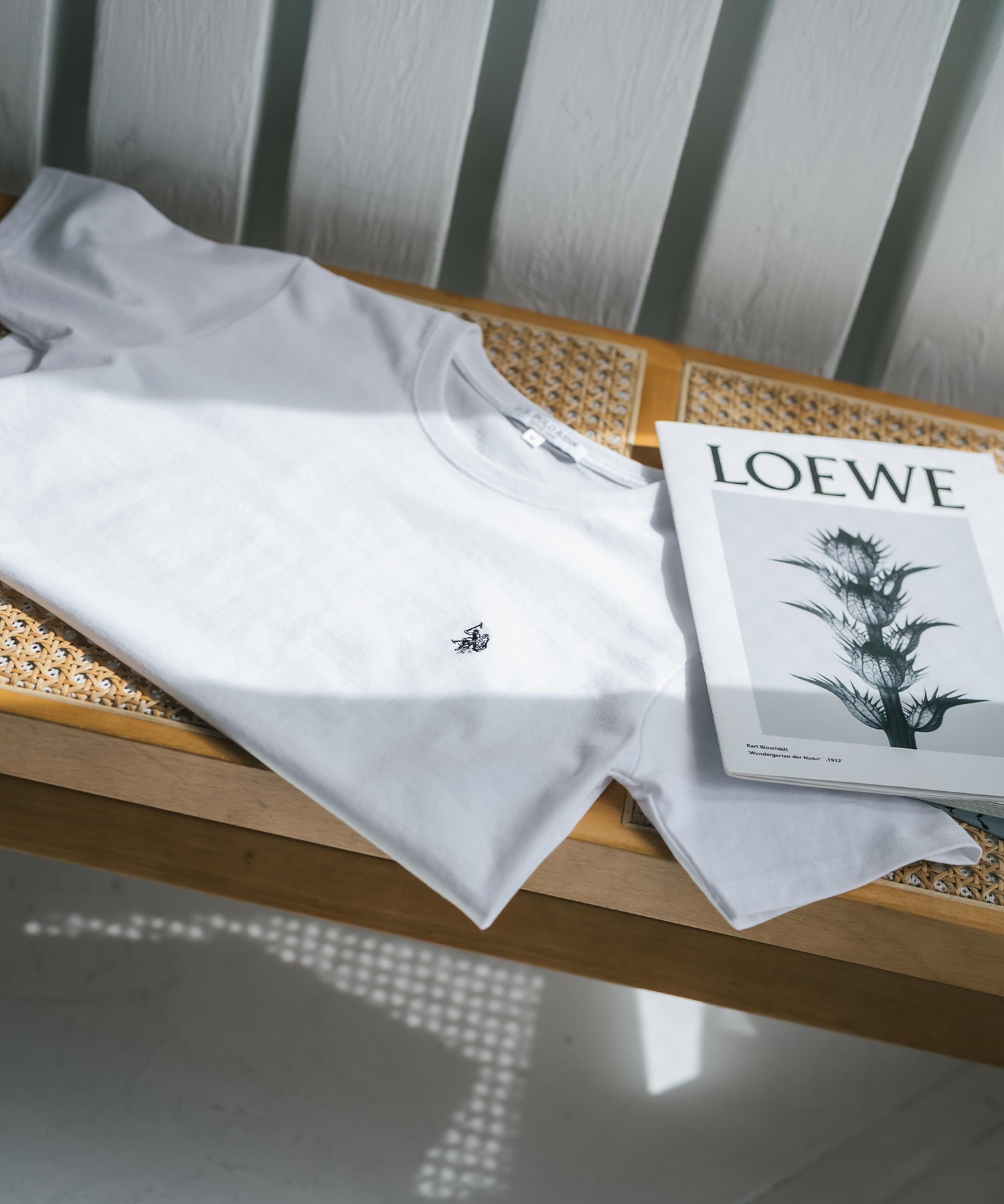 U.S. POLO ASSN. W's 別注コラボワンポイントロゴ刺繍半袖Tシャツ 15442