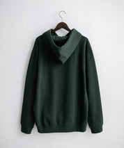HUF ハフ オーバーサイズ裏起毛プリント刺繍アソート長袖プルオーバーパーカー 16479