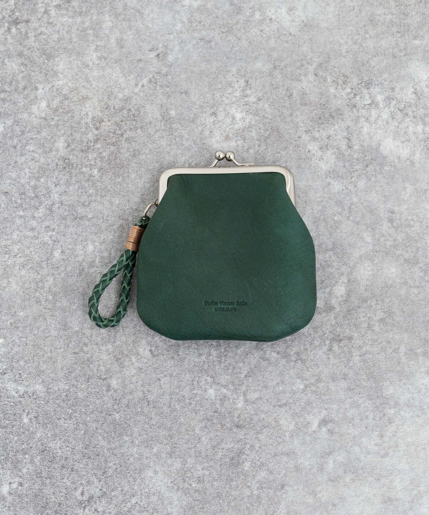 Butler Verner Sails バトラーバーナーセイルズ 日本製 国産ホースレザーがま口ミニウォレット JW-2715 12335