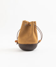 Butler Verner Sails バトラーバーナーセイルズ 日本製/国産 モールドレザー巾着スエードレザーショルダーバッグ JA-2685 11940