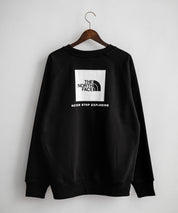THE NORTH FACE ザ・ノースフェイス MEN S RAGLAN REDBOX CREW/バックプリントラグランクルーネック裏起毛トレーナー 15354