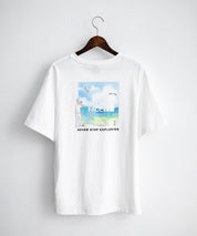 THE NORTH FACE ザ・ノースフェイス M HEAVYWEIGHT CITY TRAVERSE RELAXED SS TEE GRAPHIC - AP バックプリントTシャツ 16249