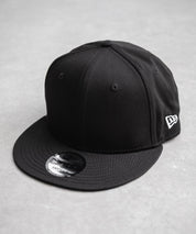 NEW ERA ニューエラ Flat Bill Snapback Cap 9FIFTY フラットバイザーワンポイントフラッグロゴ刺繍ベースボールキャップ 16119