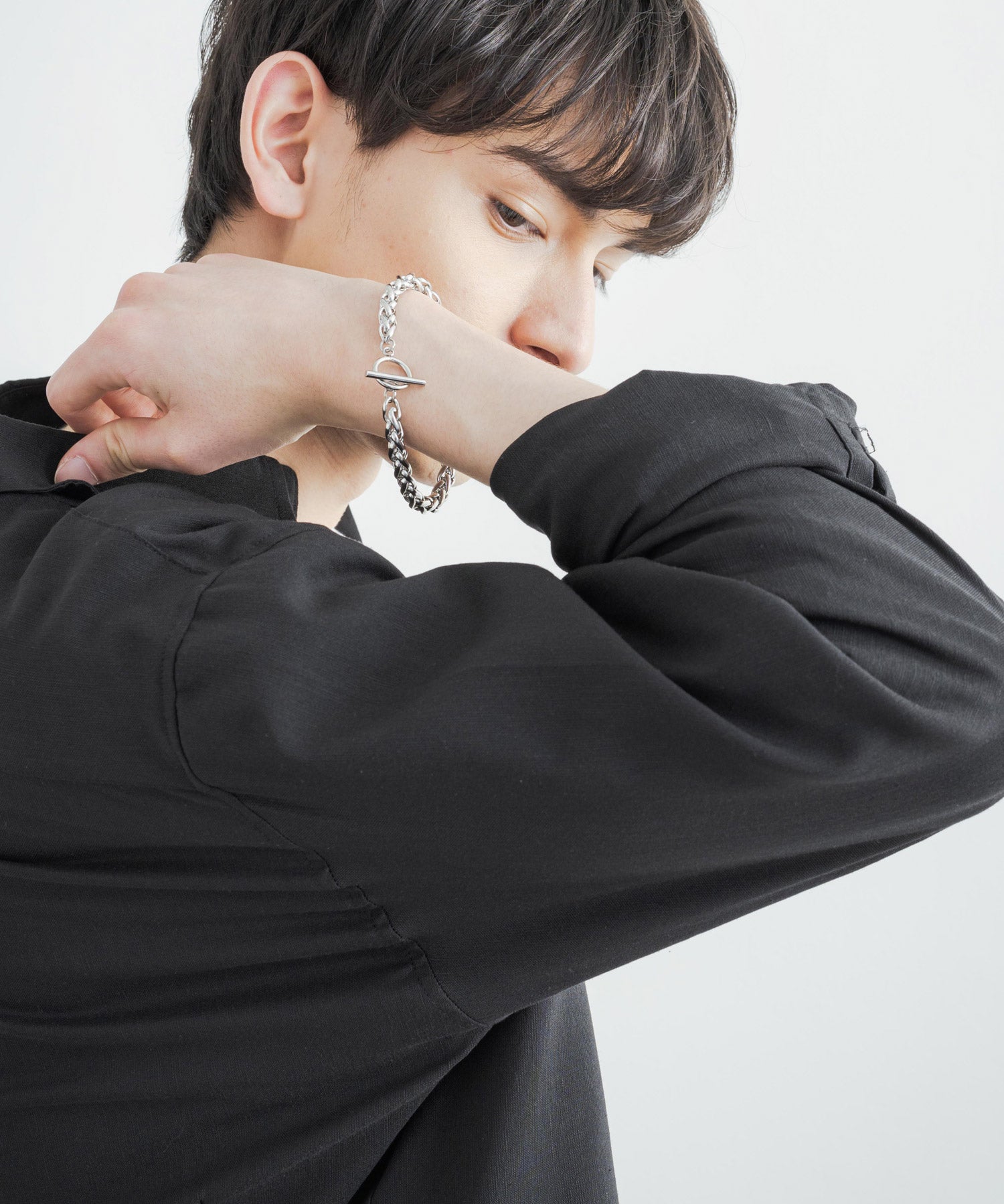 ステンレスデザインチェーンブレスレット 11626