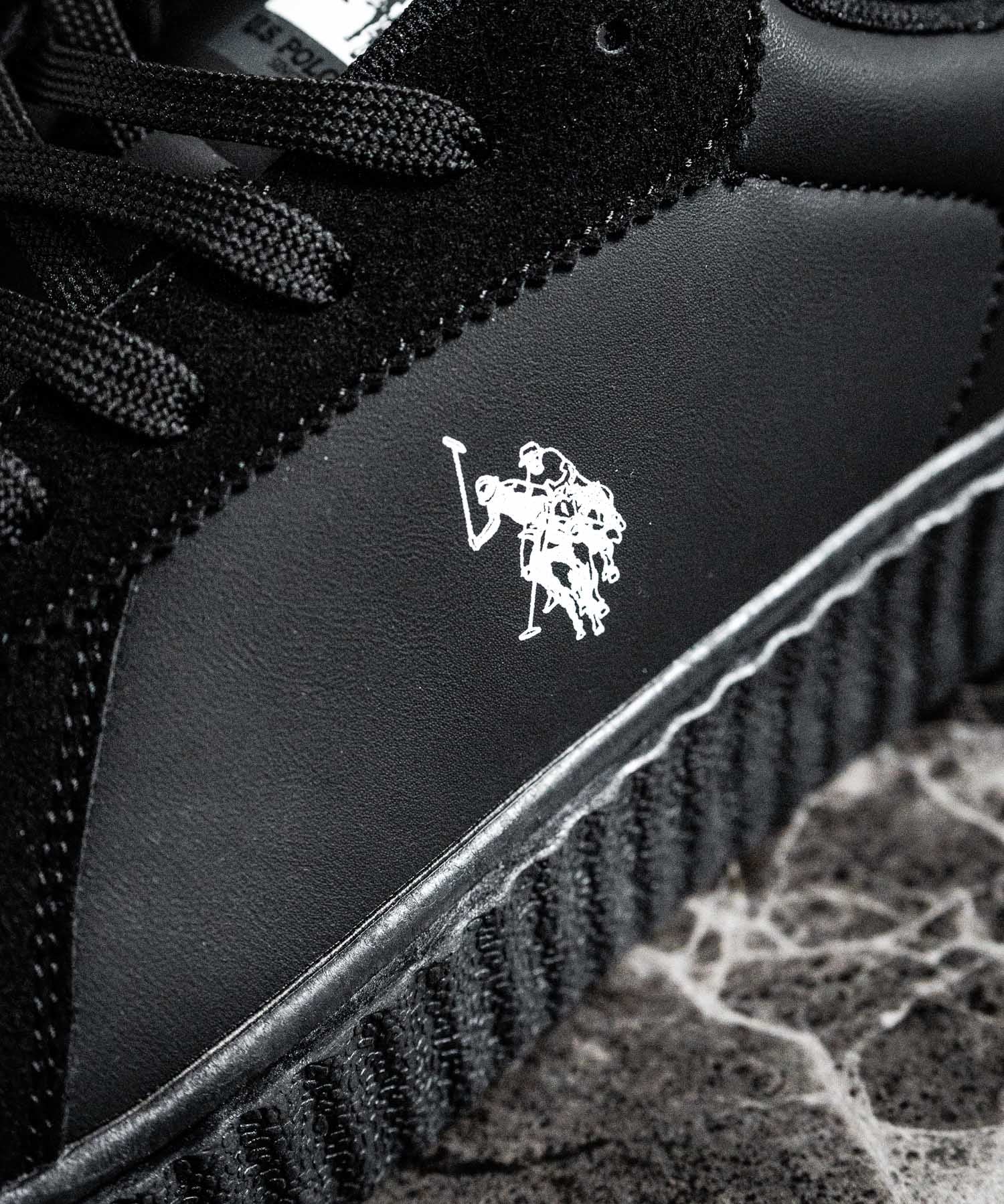 新色追加 U.S. POLO ASSN. ユーエスポロアッスン 厚底ボリュームソールコンビネーションレースアップスニーカー 14137