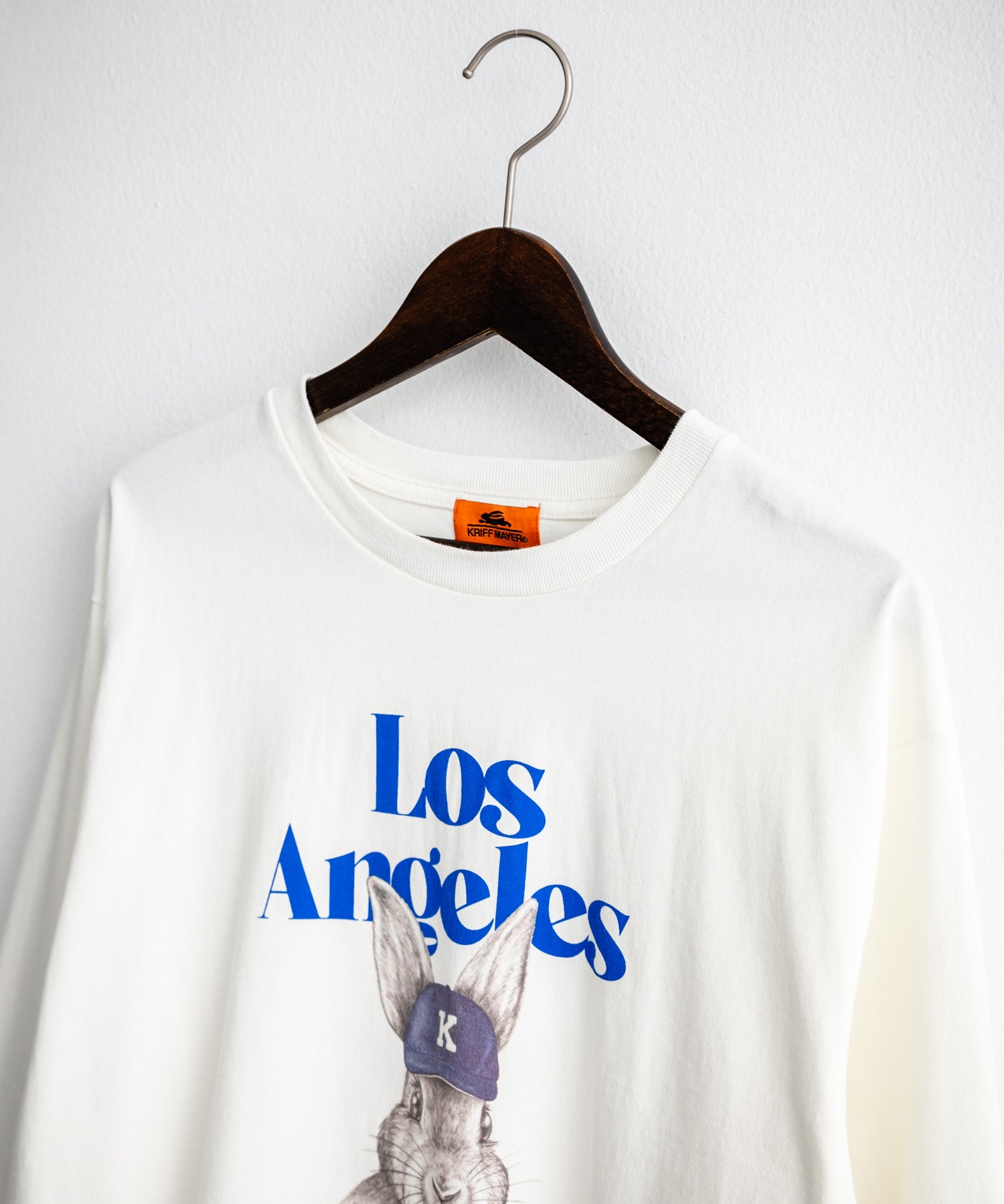 KRIFF MAYER クリフメイヤー RUUU ルー イラストレーターコラボ長袖プリントTシャツ LA 2435806