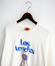 KRIFF MAYER クリフメイヤー RUUU ルー イラストレーターコラボ長袖プリントTシャツ LA 2435806