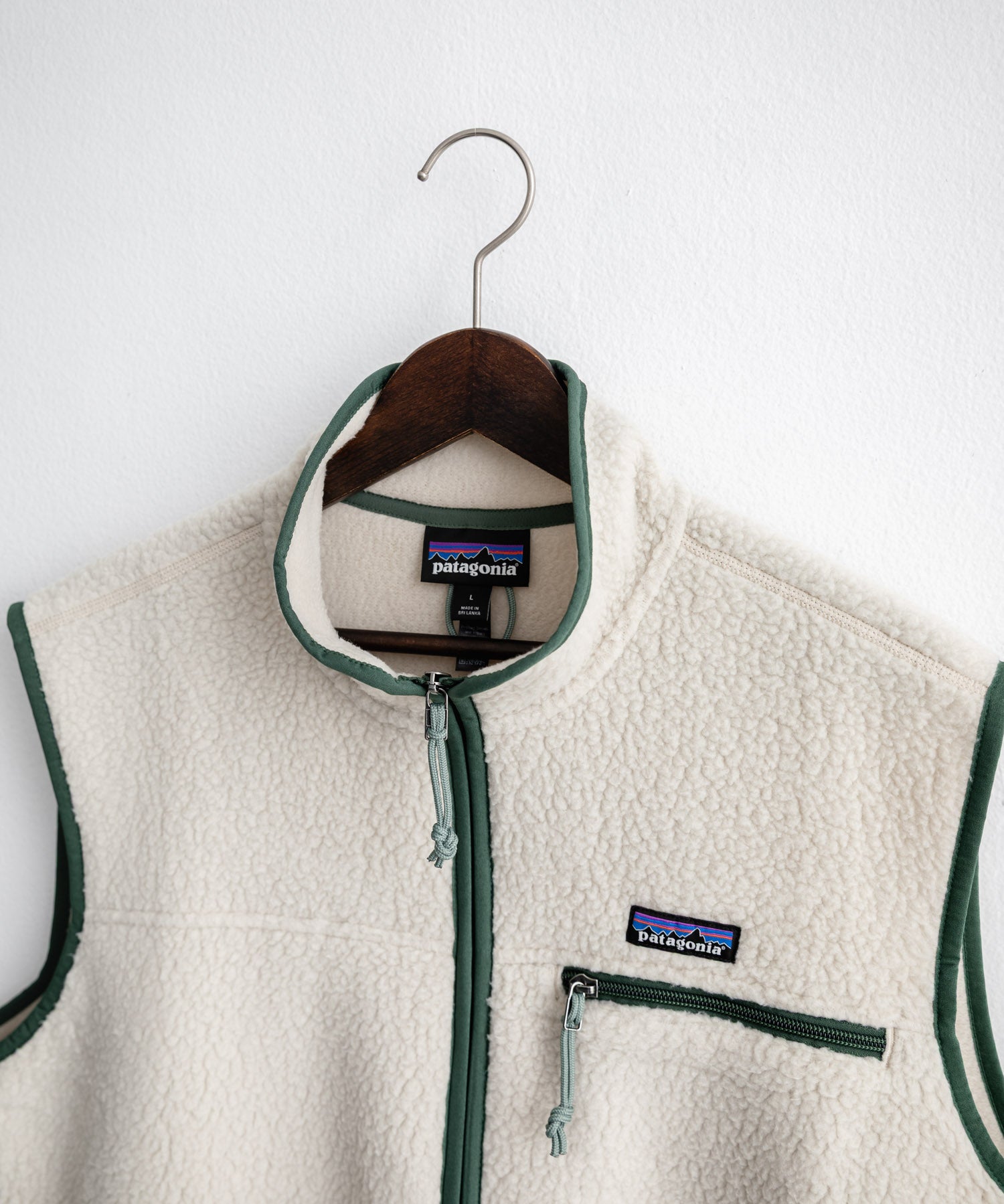 Patagonia パタゴニア M S RETRO PILE VEST レトロパイルフリースベスト/ワンポイントロゴ入りスタンドカラーフルジップボアベスト 16383