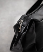 PUレザー ビッグショルダーバッグ 14290