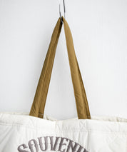 KRIFF MAYER クリフメイヤー スーベニア刺繍TOTE BAG/ひょうたん型キルティングナイロントートバッグ Z2615128 16466