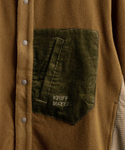 KRIFF MAYER クリフメイヤー アクティブグリッドフリースストレッチ切り替え長袖シャツ 2615114 16463