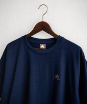 LOGOS ロゴス 吸汗速乾 スパイラルヤーンワンポイントロゴ刺繍半袖Tシャツ 15814