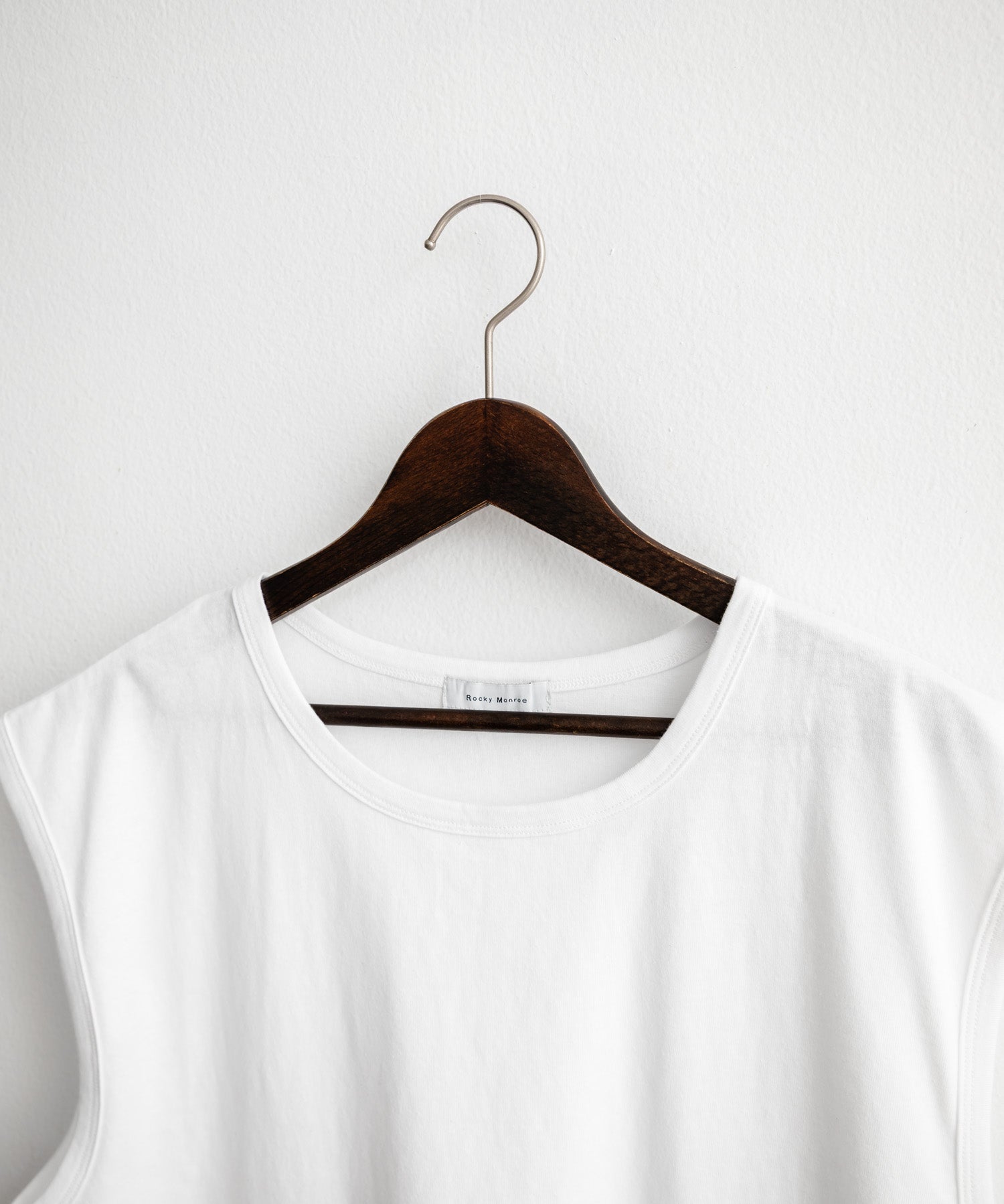 ケミカル加工 コットンノースリーブTシャツ/タンクトップ 15633