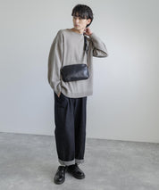 Butler Verner Sails バトラーバーナーセイルズ 日本製 国産牛革スクエアショルダーバッグ JA-1712-2 4065