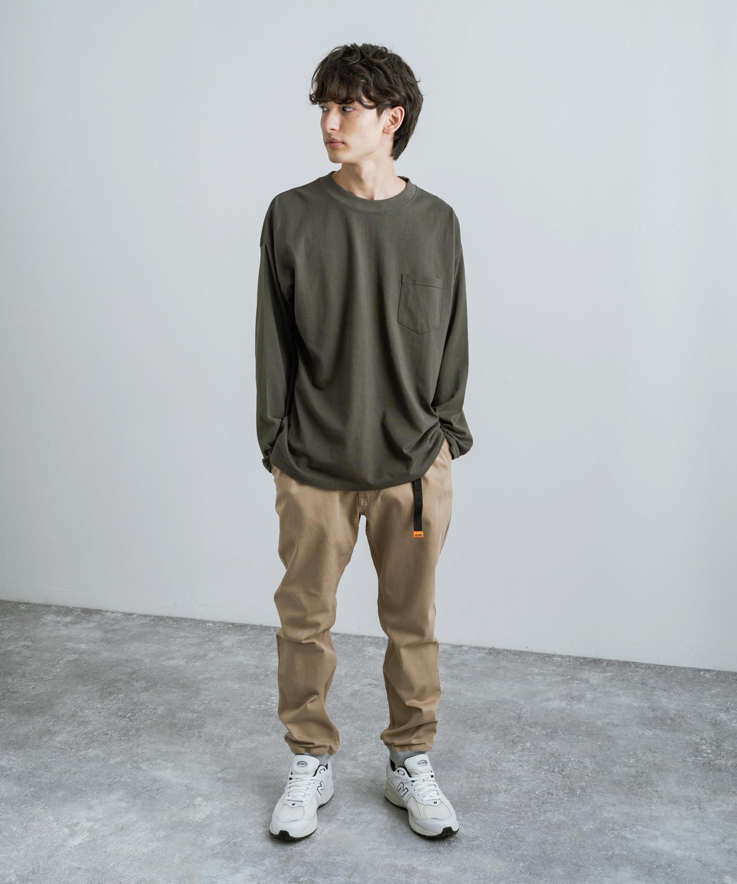 新色追加 KRIFF MAYER クリフメイヤー コットンストレッチツイル・ヒッコリーデニムクライミングジョガーパンツ