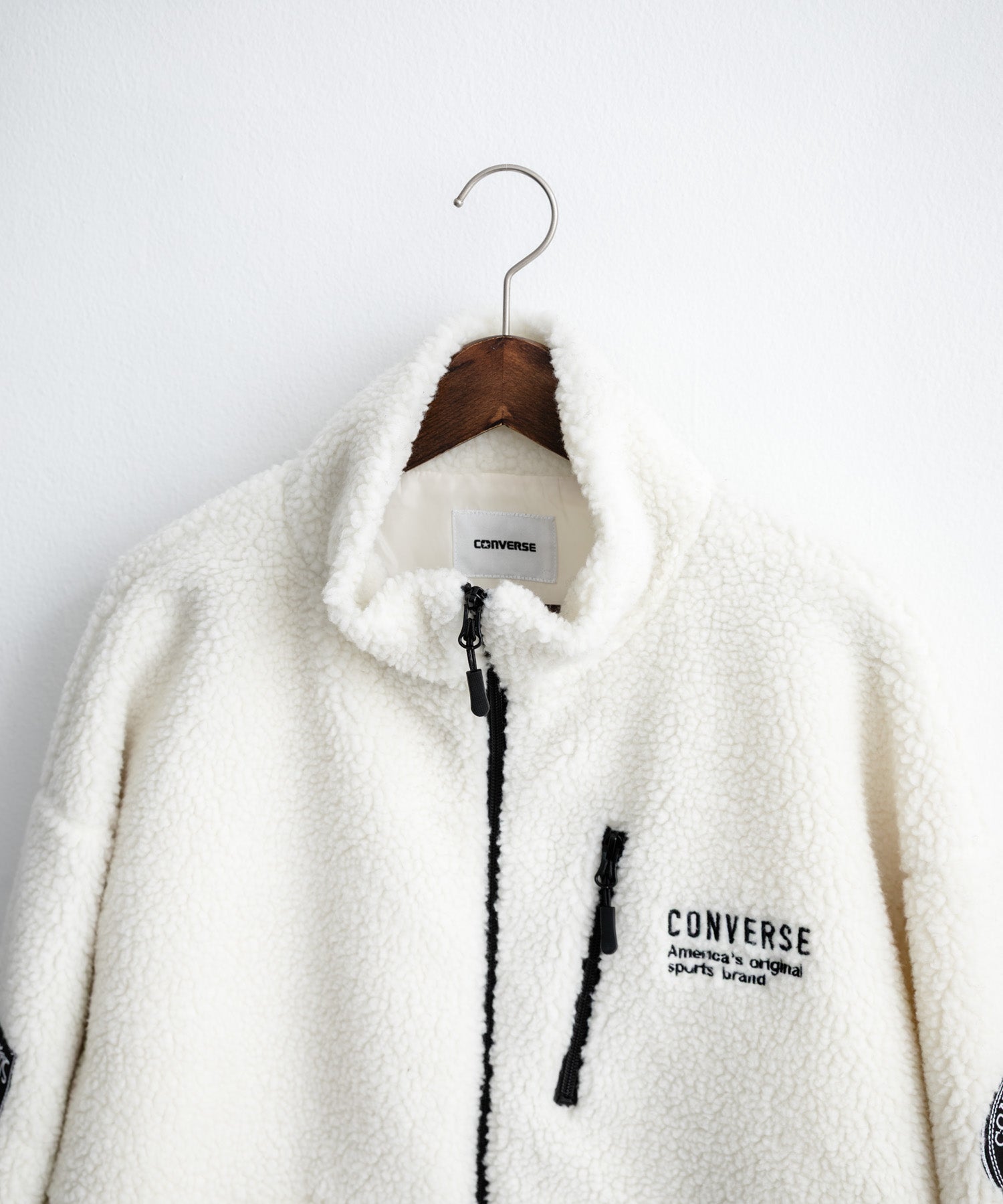 CONVERSE コンバース オーバーサイズシープボアスタンドカラージャケット 16594