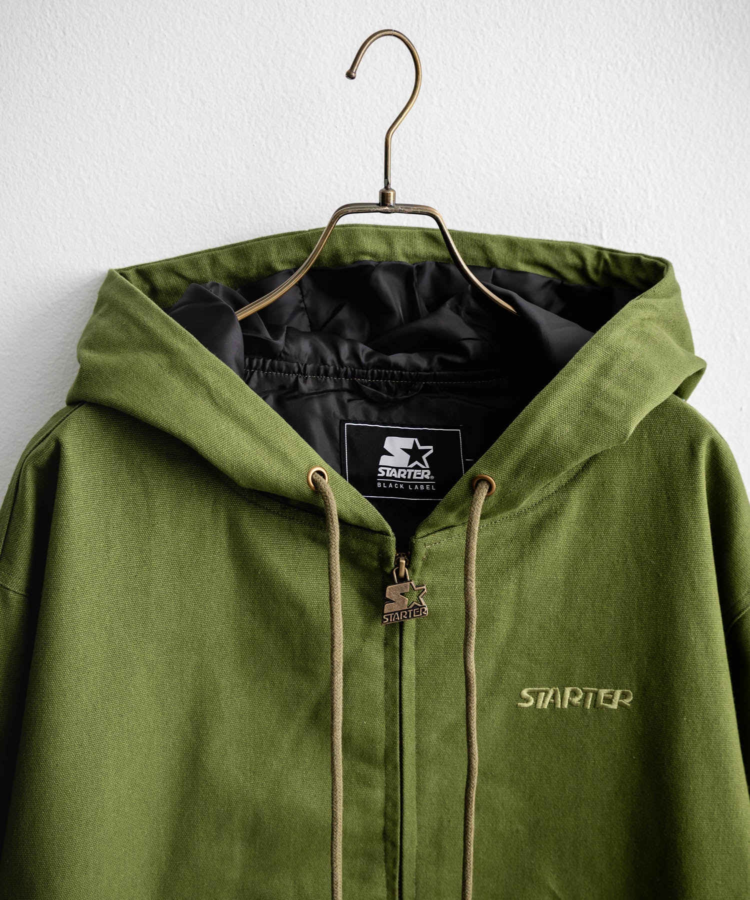 STARTER BLACK LABEL ダックフルジップパーカー トラックジャケット