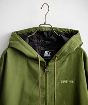 STARTER BLACK LABEL ダックフルジップパーカー トラックジャケット