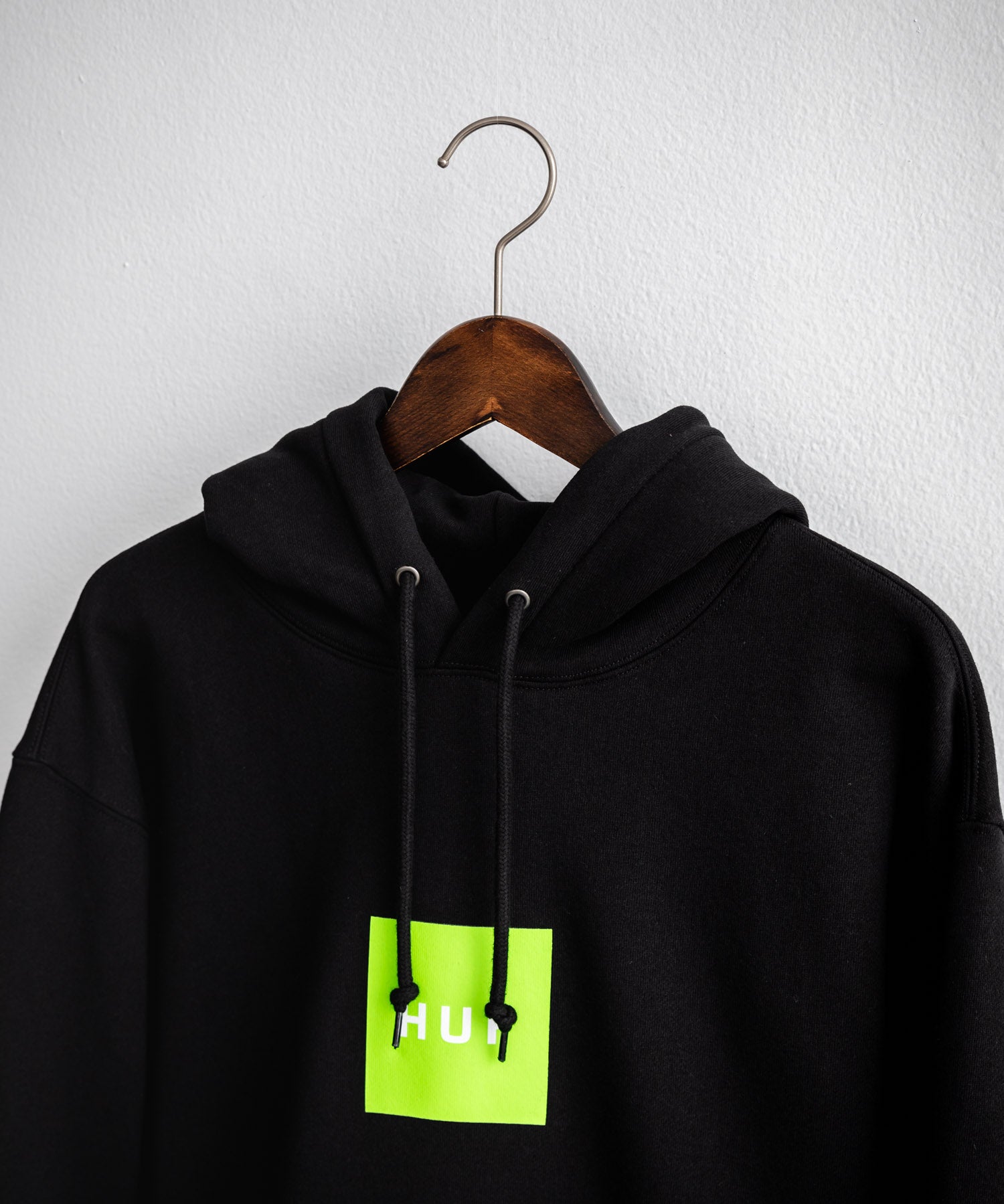 HUF ハフ SET BOX HOODIE オーバーサイズ裏起毛ロゴプルオーバーパーカー