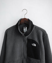 THE NORTH FACE ザ・ノースフェイス Men's Yumiori Off Peak 1/2 Zip Jacket ワンポイントロゴ刺繍ハーフジップ長袖フリースプルオーバー 16245