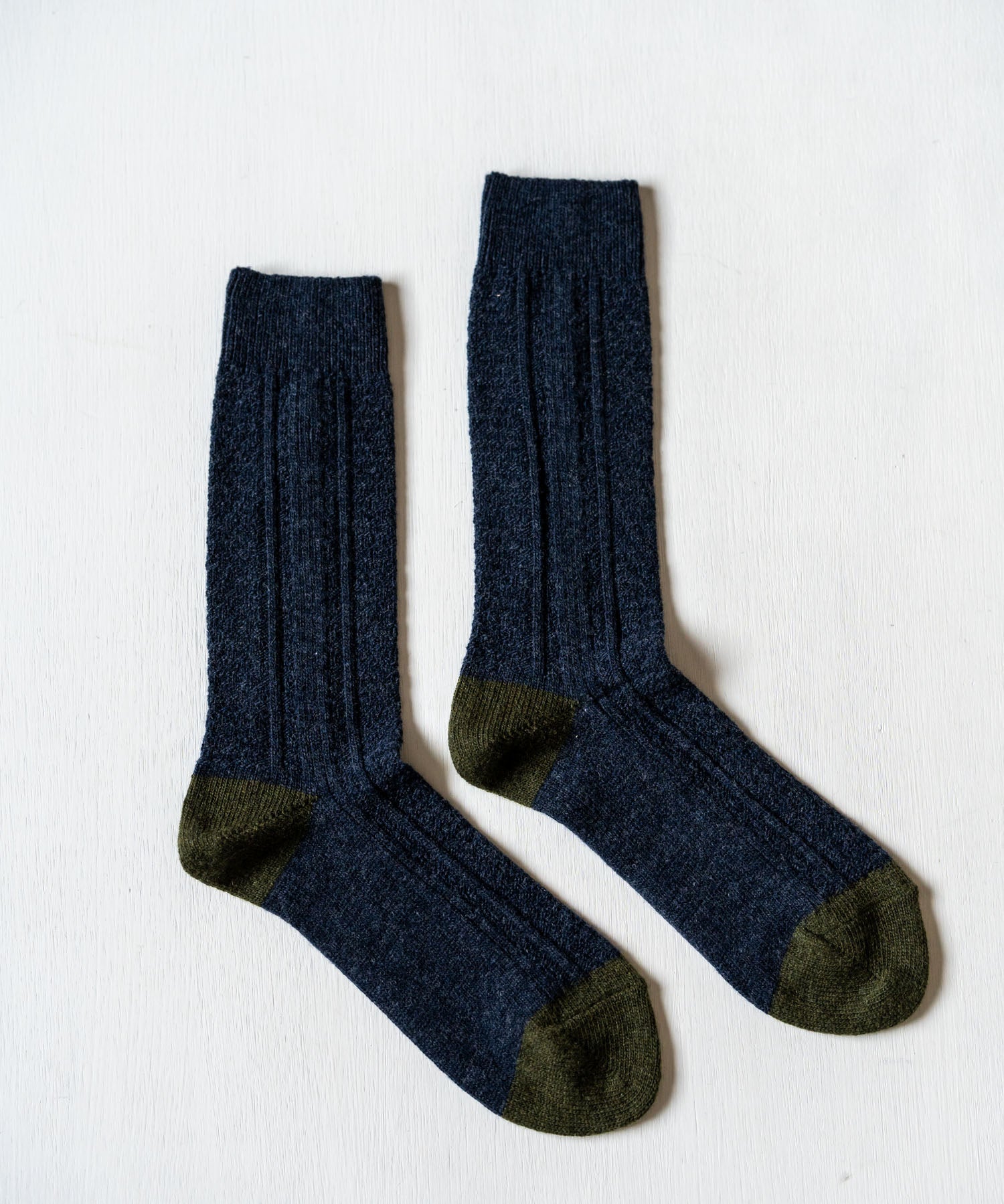 ANONYMOUSISM アノニマスイズム 日本製 国産 WOOLカシミヤリンクスコンビクルー丈スニーカーソックス 15395