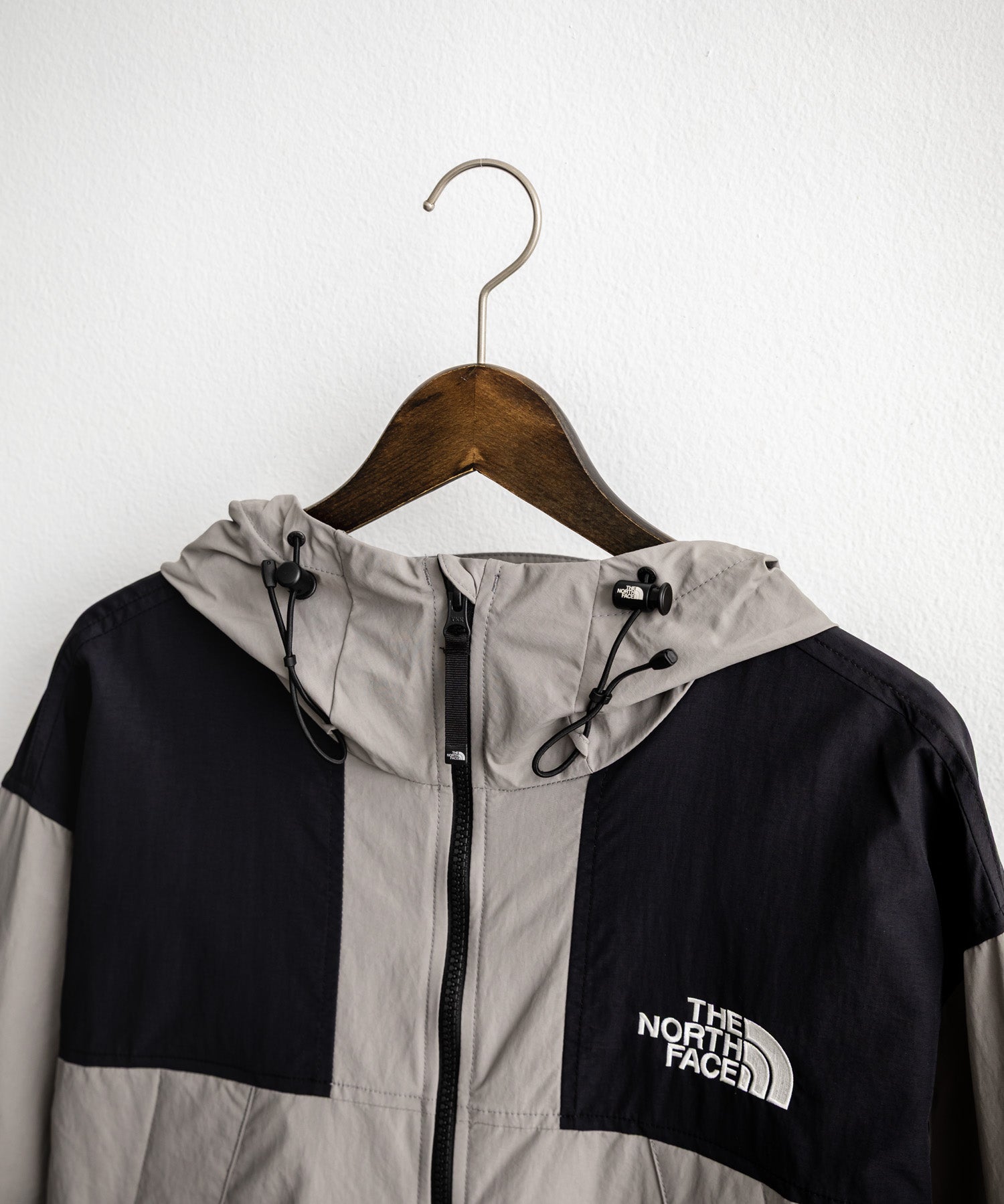 新色追加 THE NORTH FACE ザ・ノースフェイス M'S MOUNTAIN LITE JACKET オーバーサイズロゴ刺繍マウンテンパーカーナイロンジャケット 15156
