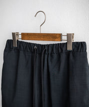 新色追加 接触冷感多機能素材リネンライク アンクルテーパードイージーパンツ 15482