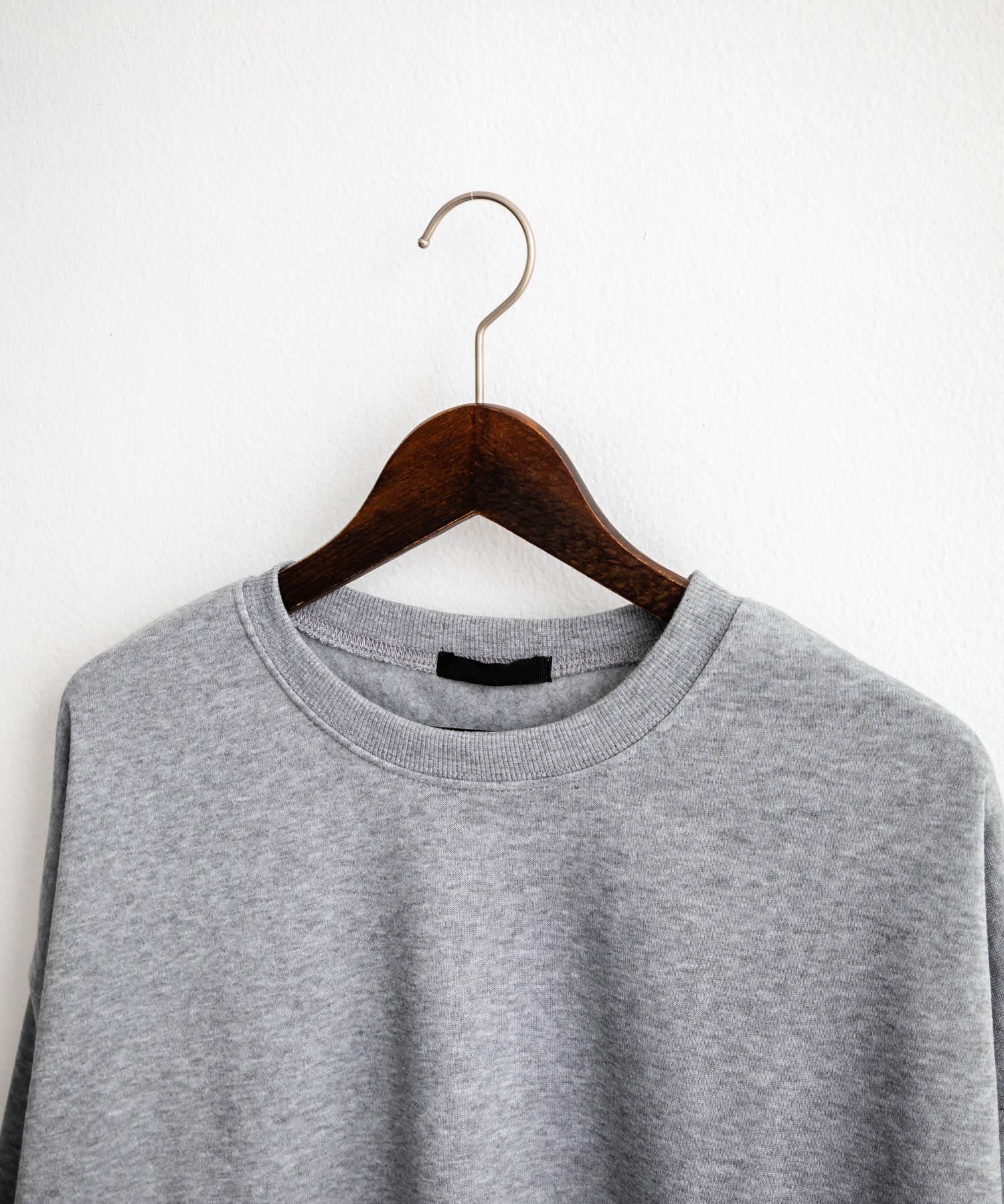 コットンタッチ裏起毛ドルマンスリーブクルーネックスウェットトレーナー 14982