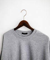 コットンタッチ裏起毛ドルマンスリーブクルーネックスウェットトレーナー 14982