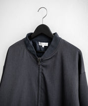 オーバーサイズ TRストレッチMA-1/ジップアップショートブルゾン 14119