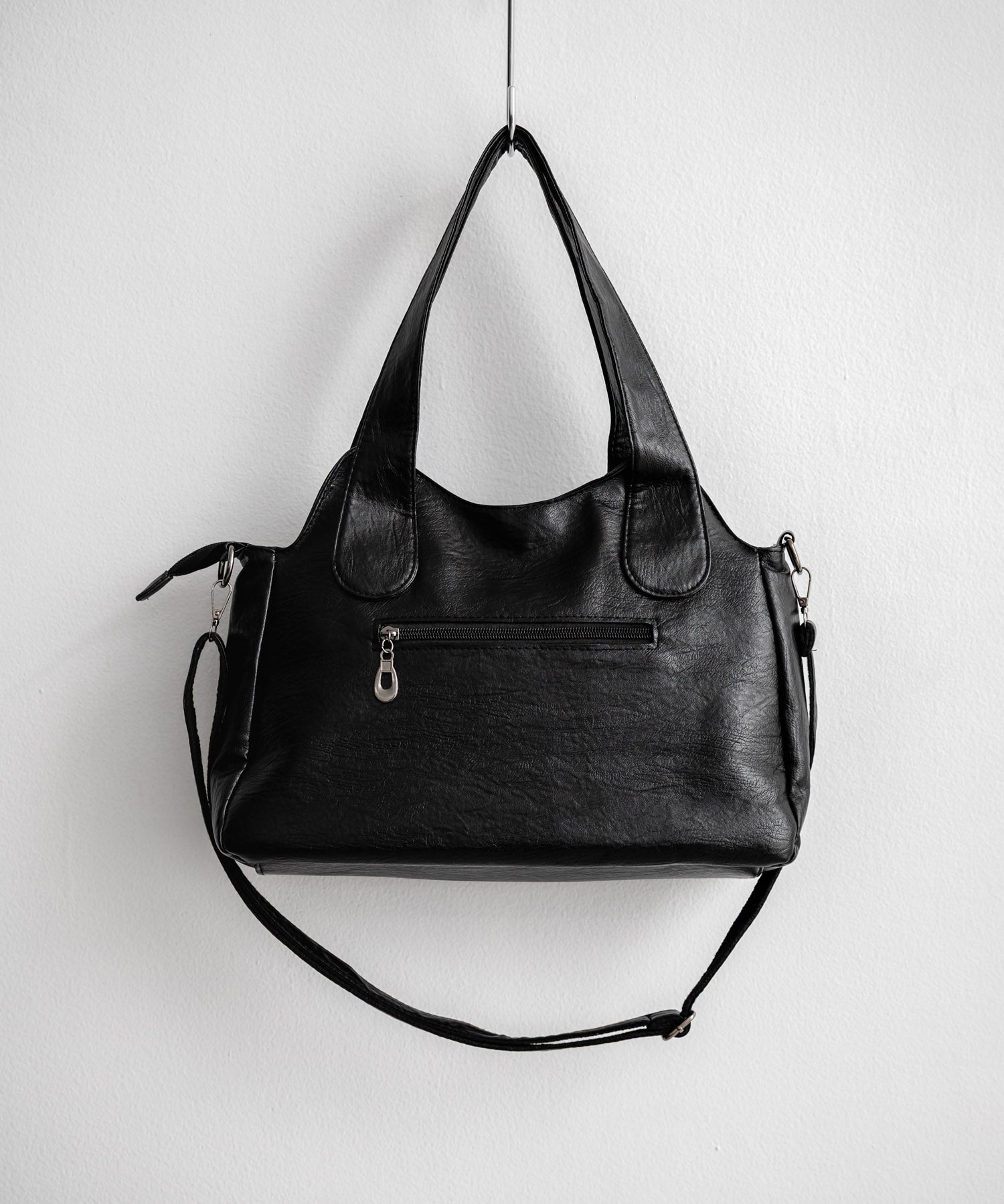 2WAY PUレザーショルダーバッグ/トートバッグ 15506