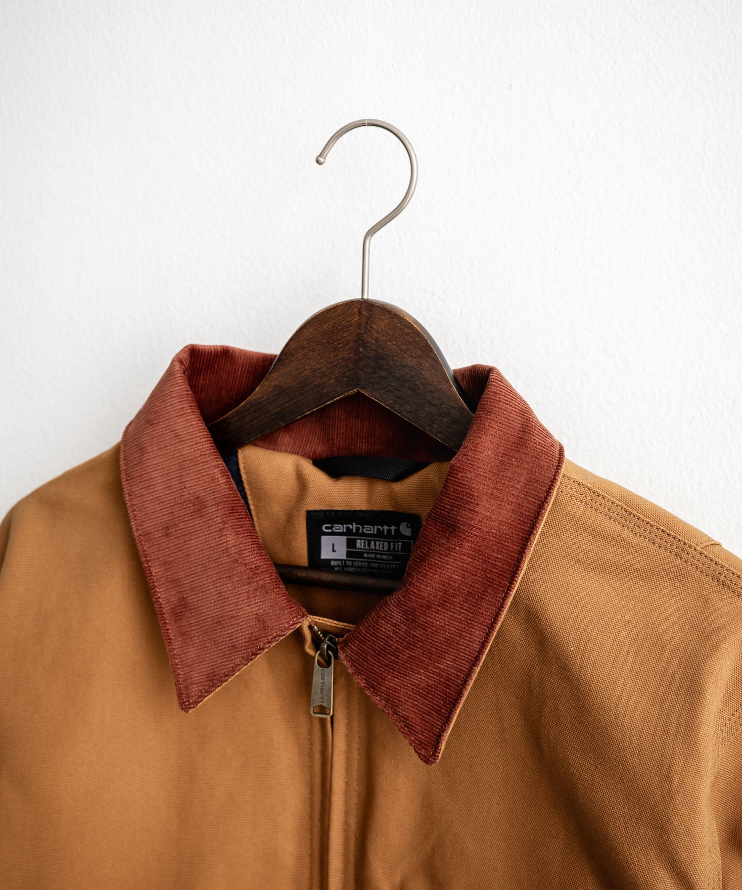 Carhartt カーハート DUCK DETROIT JACKET BLANKET LINED オーバーサイズ襟コーデュロイデトロイトジャケット 15386