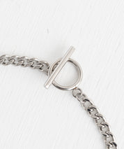 ステンレスデザインチェーンネックレス 11631