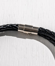 プレート リング チャーム 本革ブレスレット 9569