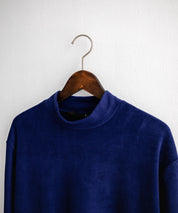 ストレッチフリースハイネック長袖Tシャツ 14855