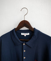 U.S. POLO ASSN. ユーエスポロアッスン オーバーサイズサマーニット半袖ポロシャツ 15630