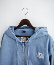 日本未展開モデル THE NORTH FACE WHITE LABEL ホワイトレーベル ザ・ノースフェイス BRIS DENIM JACKET デニムパーカー/デニムジャケット 16380