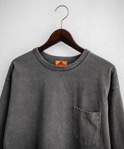 KRIFF MAYER クリフメイヤー オーバーサイズ ヘビーオンスピグメントクルーネック長袖Tシャツ ロンT 2435807
