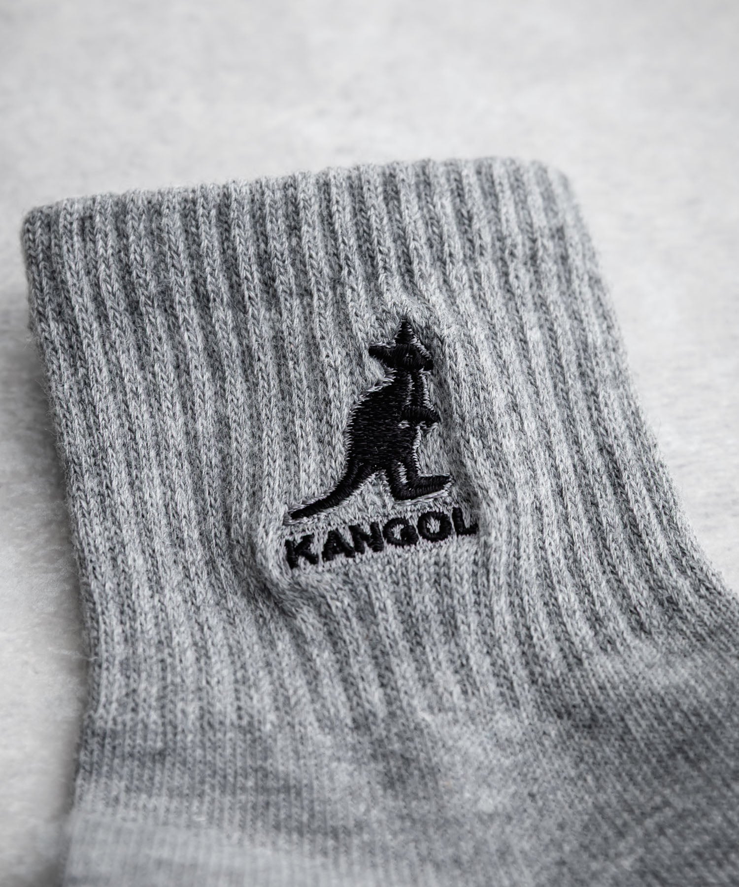 KANGOL カンゴール 3Pワンポイント刺繍クォーターソックス/靴下 15685