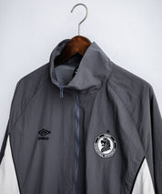 UMBRO アンブロ オーバーサイズパイピングナイロンジャケット/バックプリントトラックジャケット 16393【セットアップ可能】
