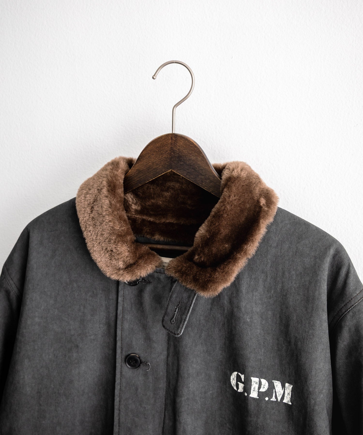 KRIFF MAYER クリフメイヤー バックグラフィックプリント裏ボアデッキジャケット 2525109 14969