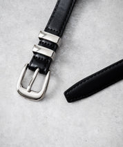 リアルレザー 本革 スクエアバックルベルト 15728